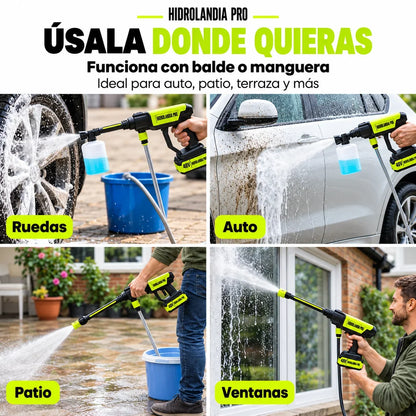 COMBO BLACK FRIDAY: Hidrolavadora + (Aspiradora Portátil + Doble Batería + Maletín)