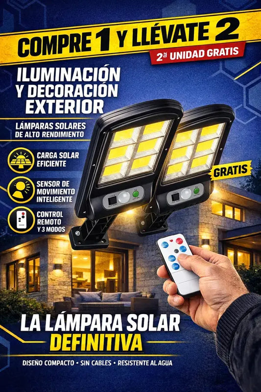 Compre 1 y LLÉVATE 2 - Solarium LED - Reflector Solar Inteligente